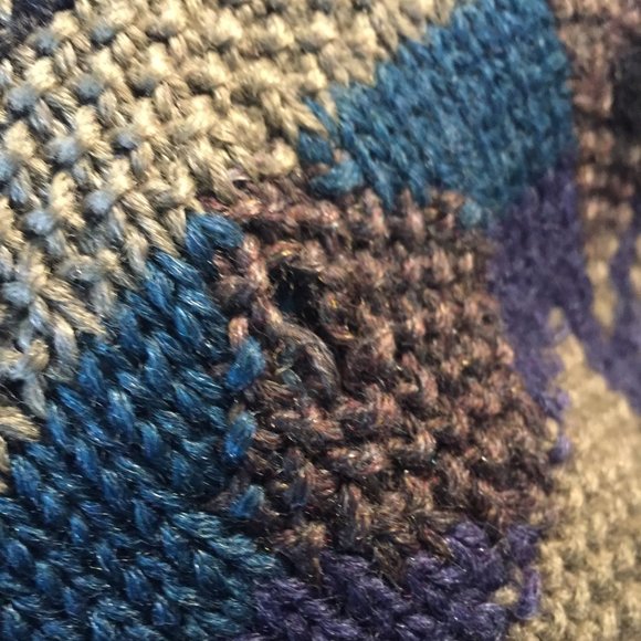 VINTAGE BOSTON TRADER'S KNITTED WOOL SWEATER SIZE L - Picture 8 of 10